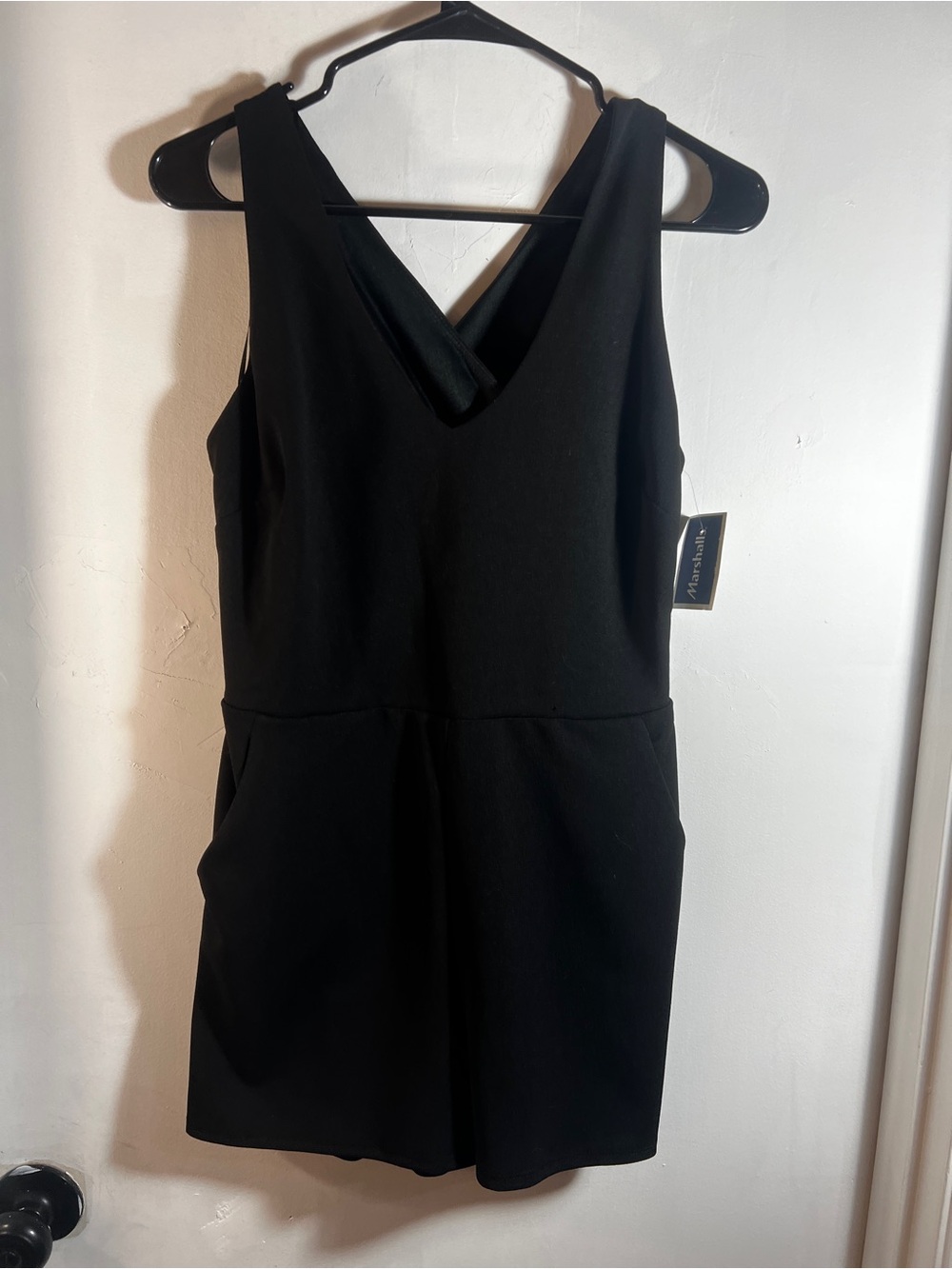 Crystal Sky Bkack Romper